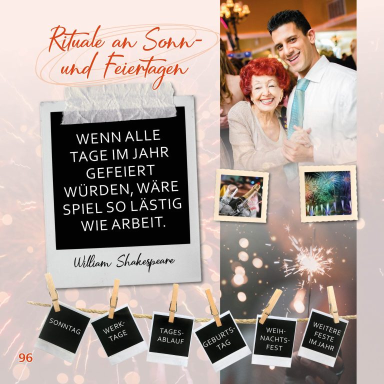 Thema Rituale und Festtage